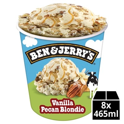 B&J Vanilla Pecan Blondie 465ml
